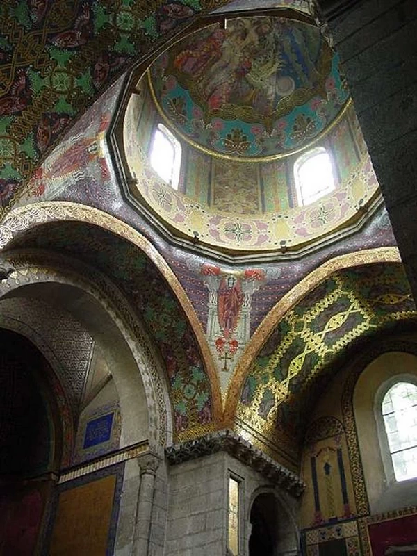 Mosaico nella cattedrale armena di Lviv